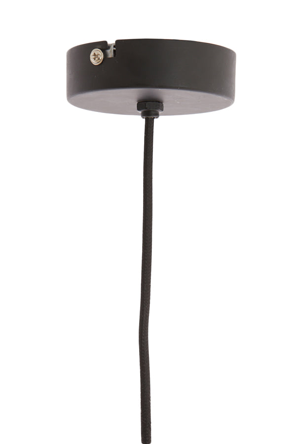 Hanging lamp 23x31 cm MEYA black-gold