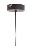 Hanging lamp 30x37 cm MEYA black-gold