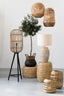 Hanging lamp 37,5x58 cm TRIPOLI rattan natural