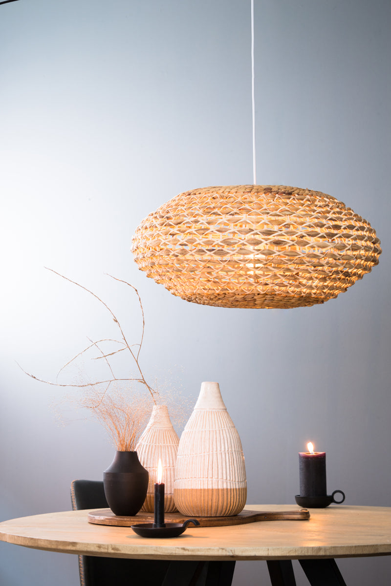 Hanging lamp 42x47 cm TRIPOLI rattan natural