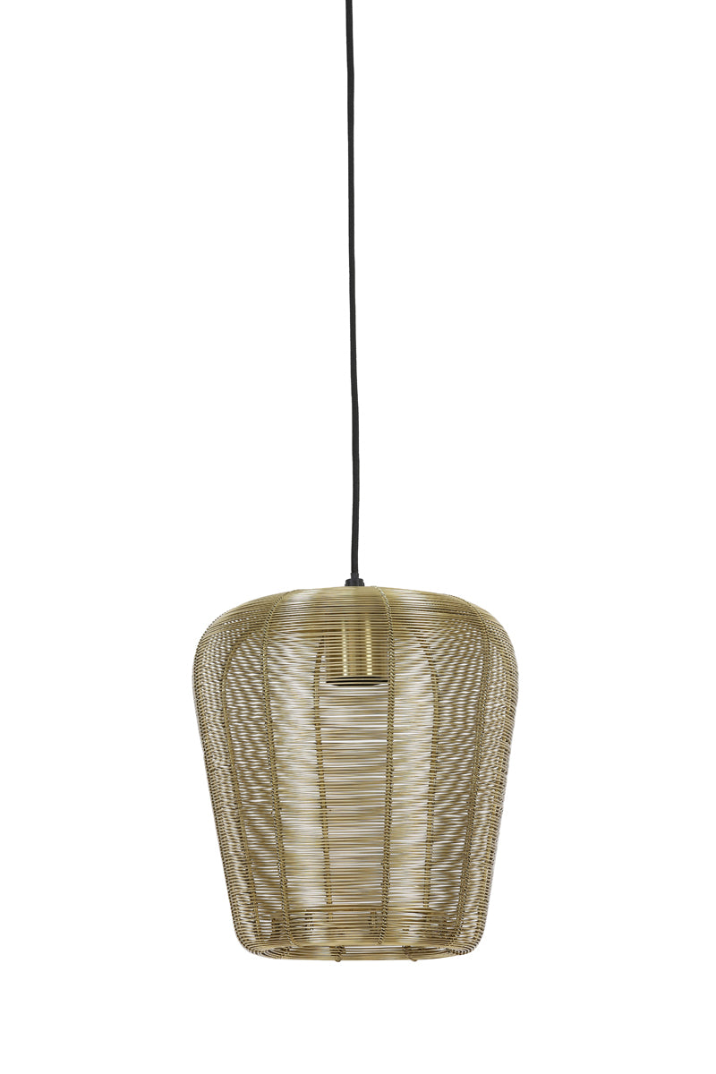 Hanging lamp 23x25 cm ADETA gold