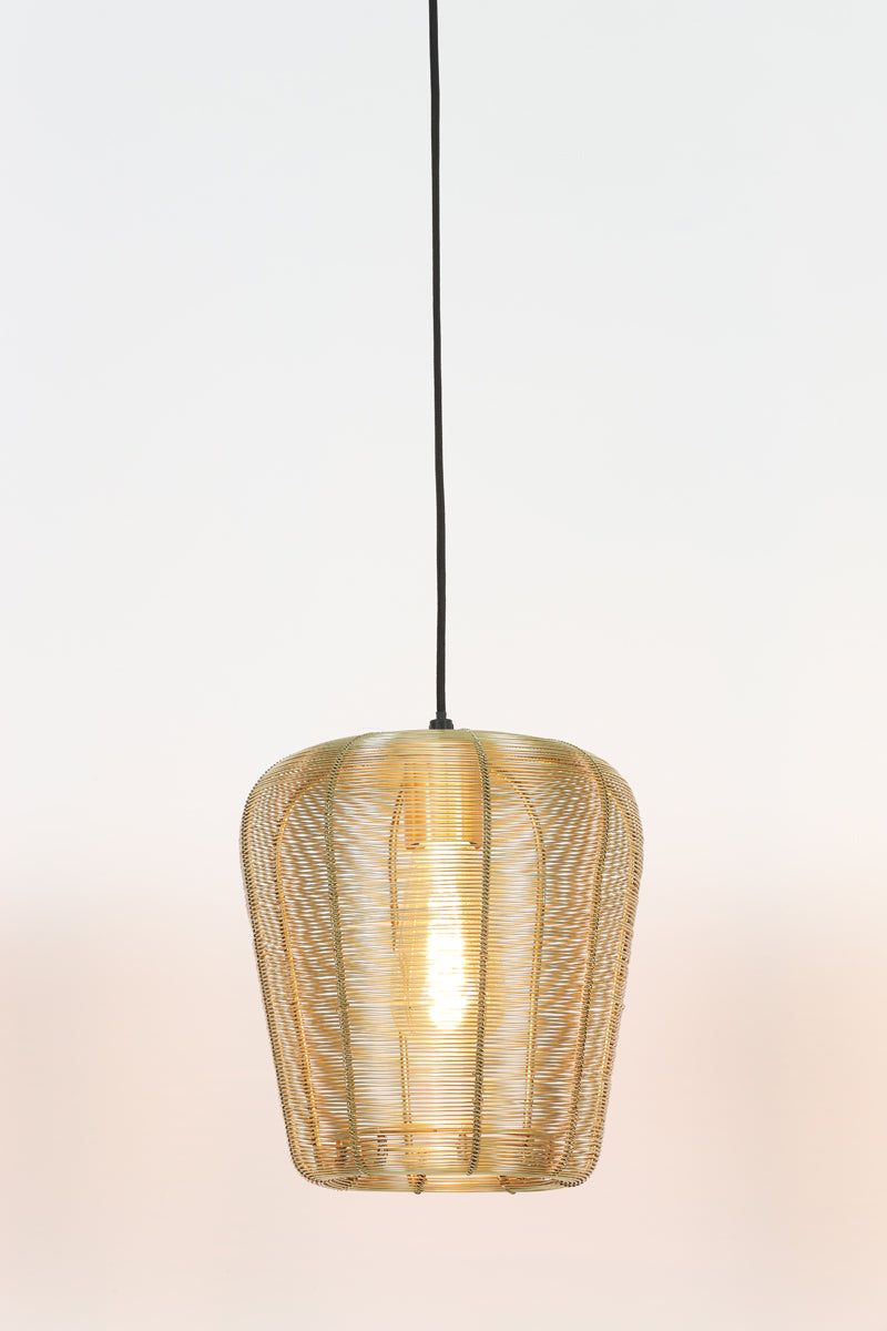 Hanging lamp 23x25 cm ADETA gold
