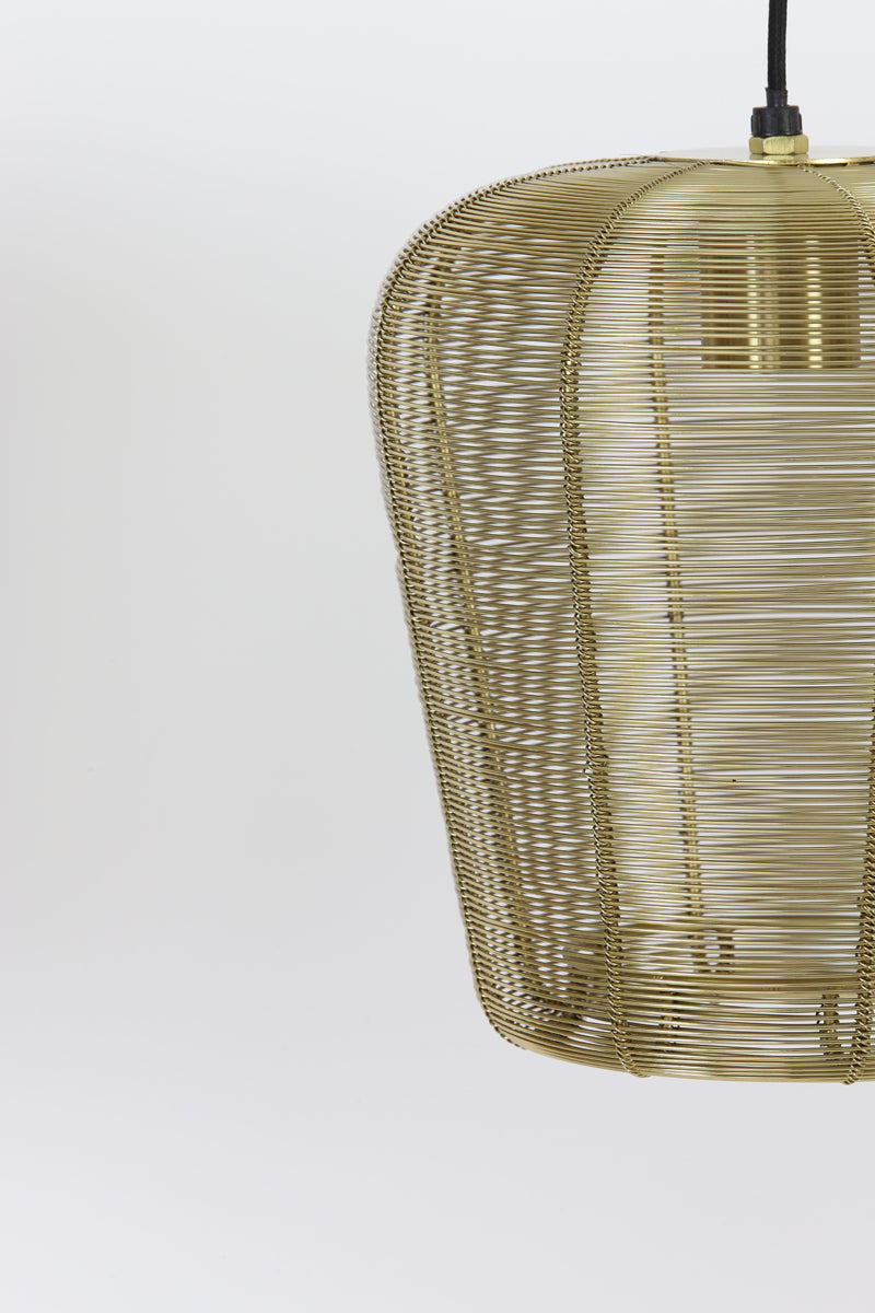 Hanging lamp 23x25 cm ADETA gold