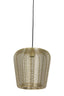 Hanging lamp 28x30 cm ADETA gold