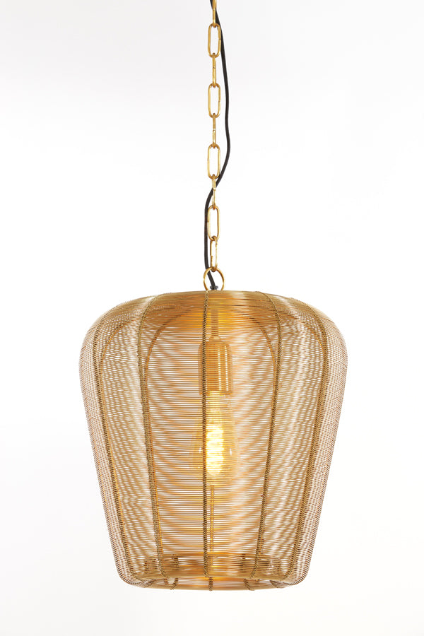 Hanging lamp 31x37 cm ADETA gold