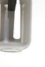 Hanging lamp 22x52 cm LEKAR black+smoked glass