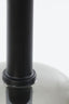 Hanging lamp 22x52 cm LEKAR black+smoked glass