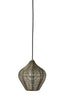 Hanging lamp 20x22 cm ALVARO antique bronze