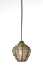 Hanging lamp 20x22 cm ALVARO antique bronze