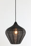 Hanging lamp 27x29,5 cm ALVARO matt black