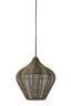 Hanging lamp 27x29,5 cm ALVARO antique bronze