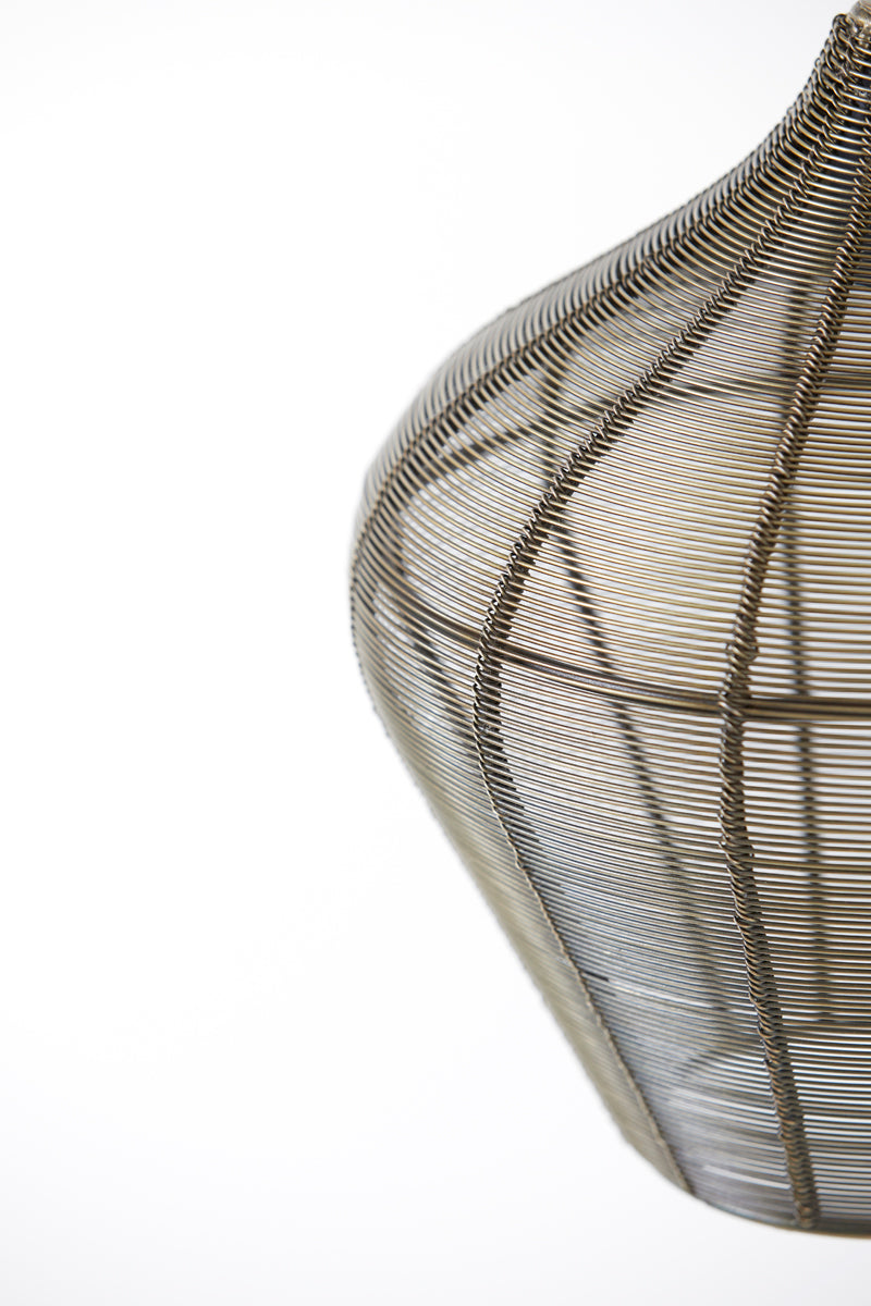 Hanging lamp 27x29,5 cm ALVARO antique bronze