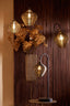 Hanging lamp 27x29,5 cm ALVARO antique bronze