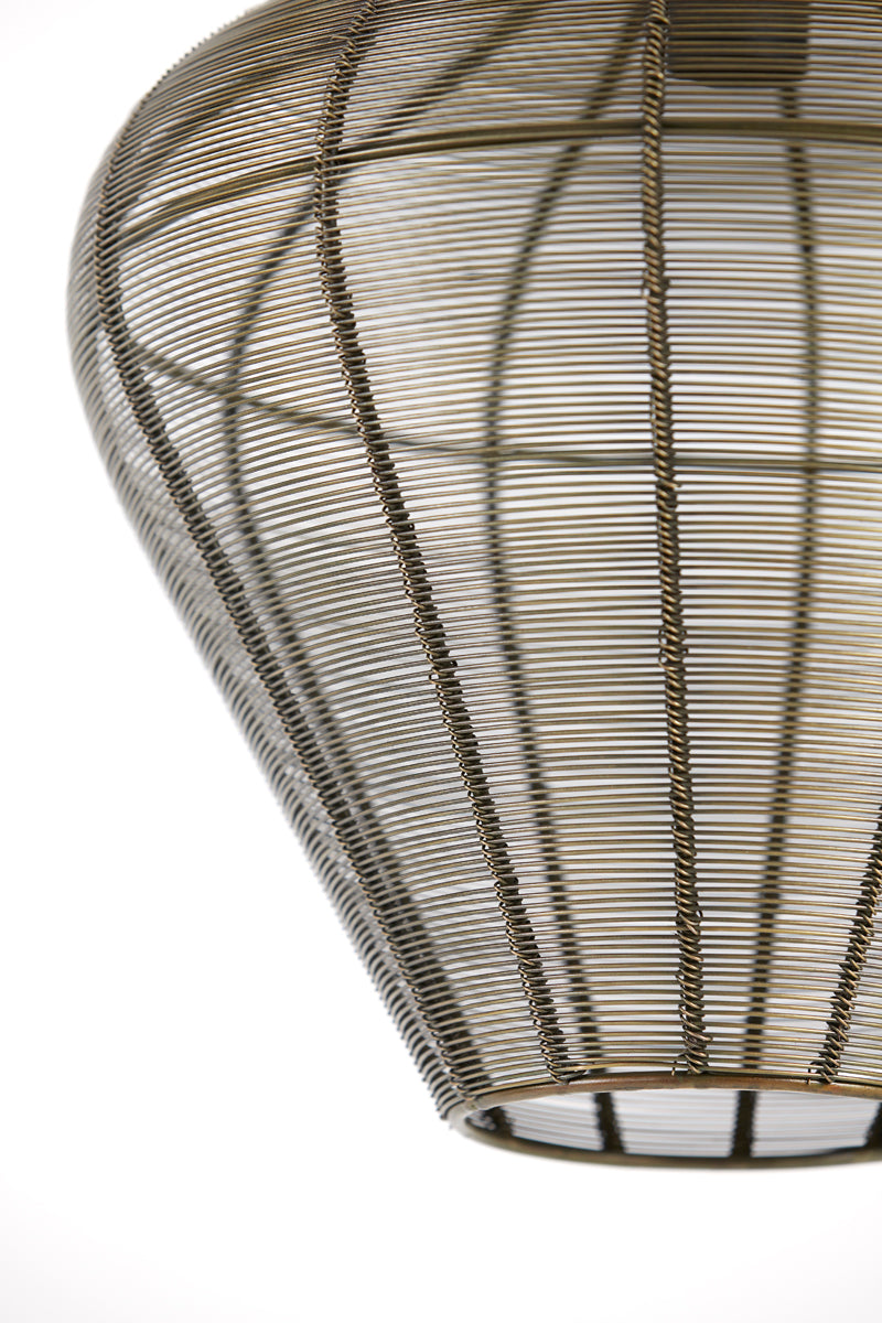 Hanging lamp 36x40 cm ALVARO antique bronze