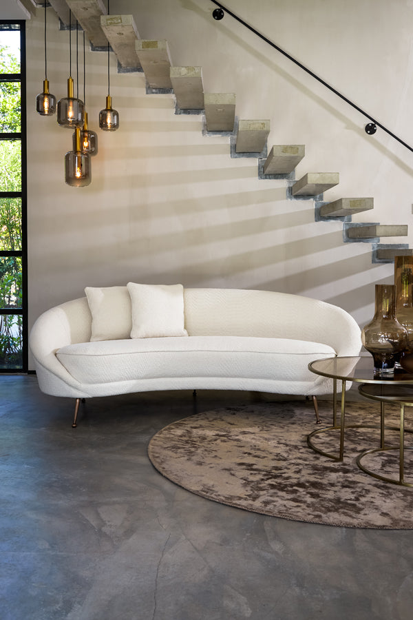 Hanging lamp 5L 66x80 cm LEKAR antique bronze+smoked glass