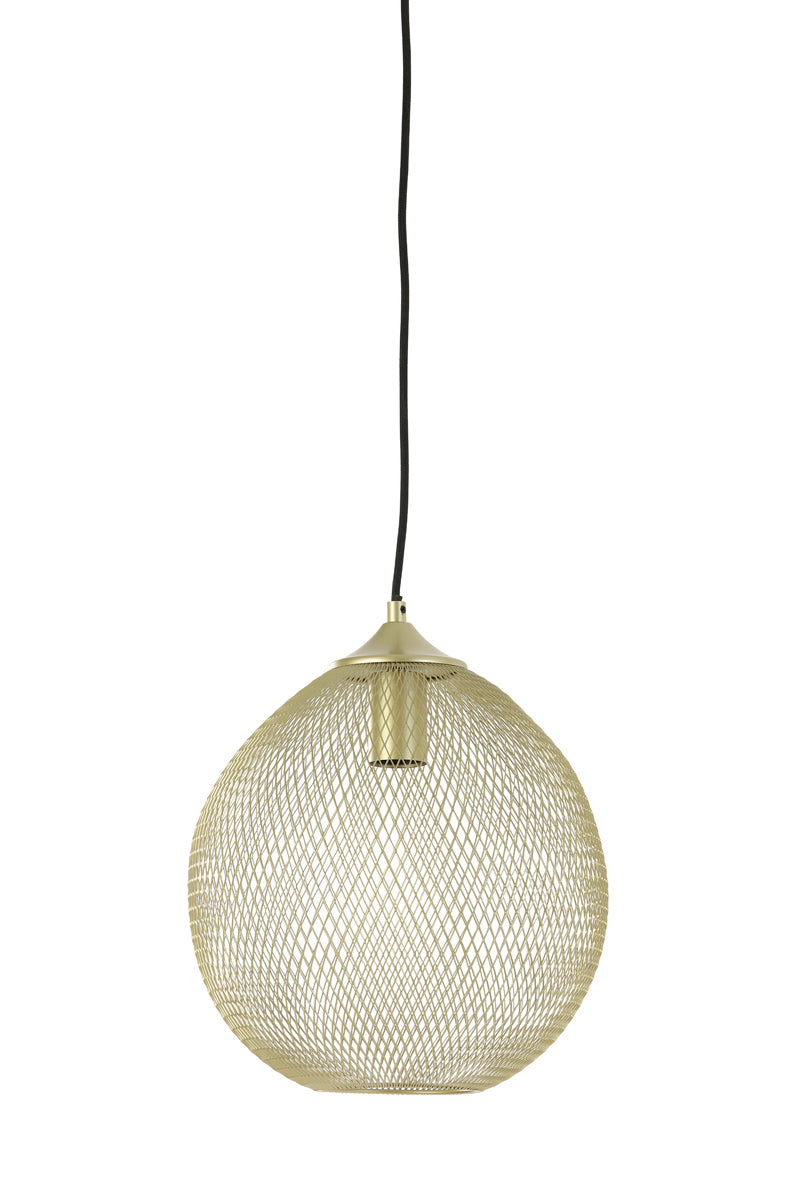 Hanging lamp 30x35 cm MOROC gold