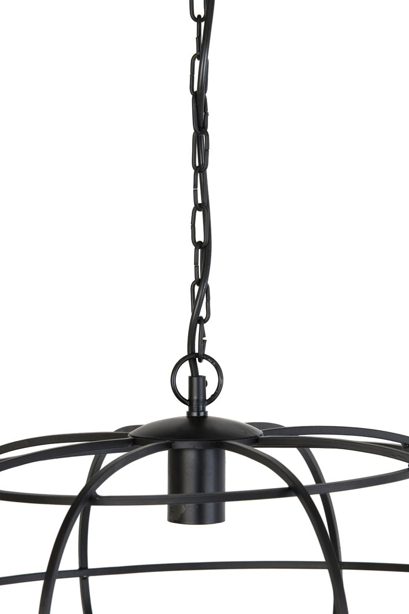 Hanging lamp 53x28 cm IMELDA matt black