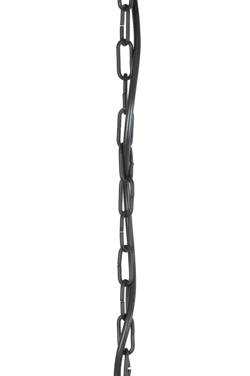 Hanging lamp 53x28 cm IMELDA matt black