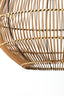 Hanging lamp 40x41,5 cm PACINO rattan dark brown