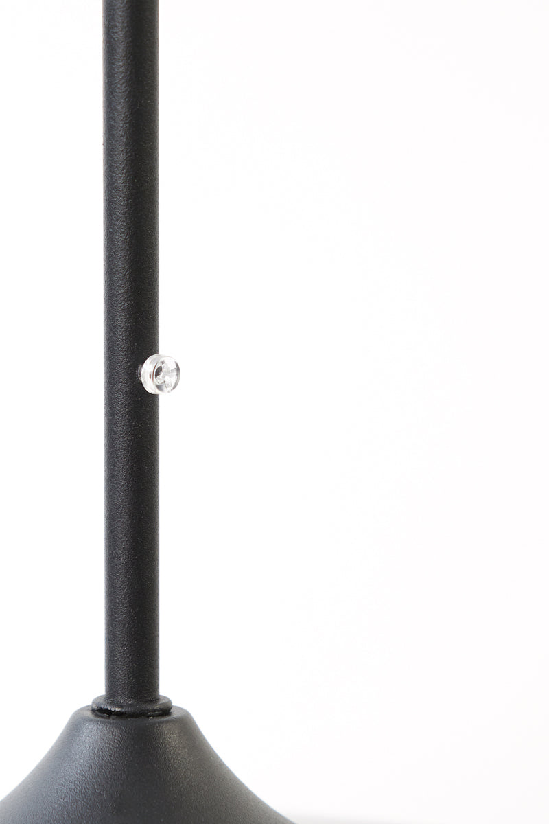 Hanging lamp 30x25 cm MAYSON glass brown+black