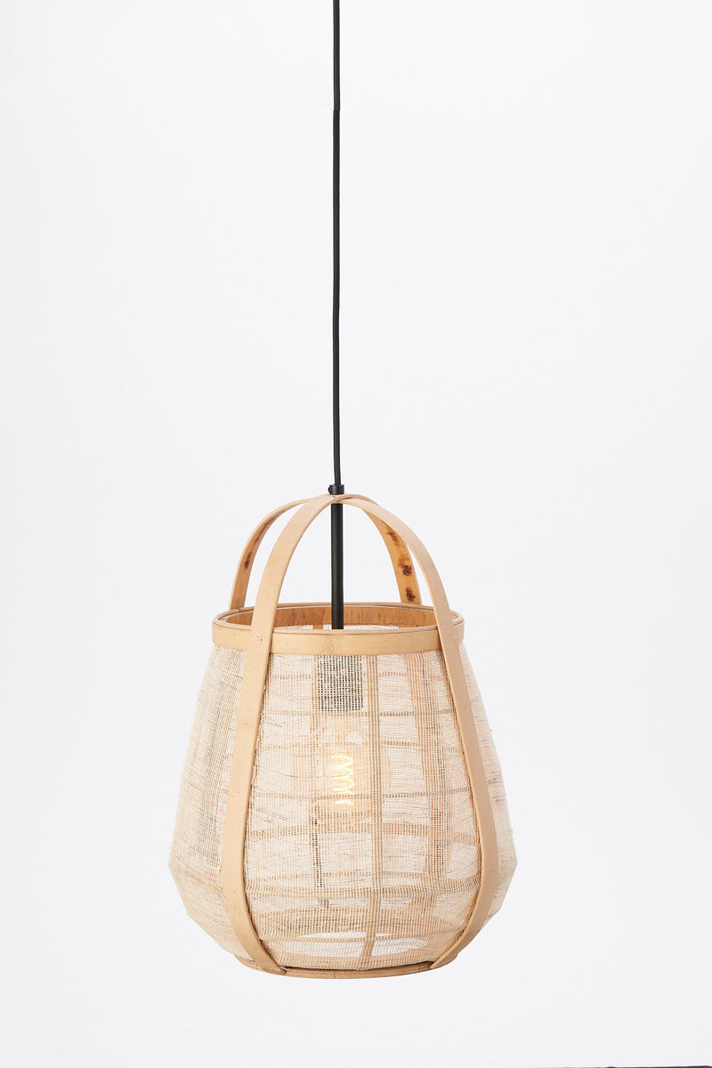 Hanging lamp 32x44 cm JACINTO natural