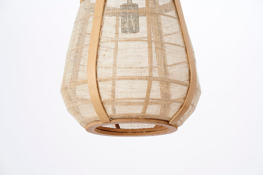 Hanging lamp 32x44 cm JACINTO natural