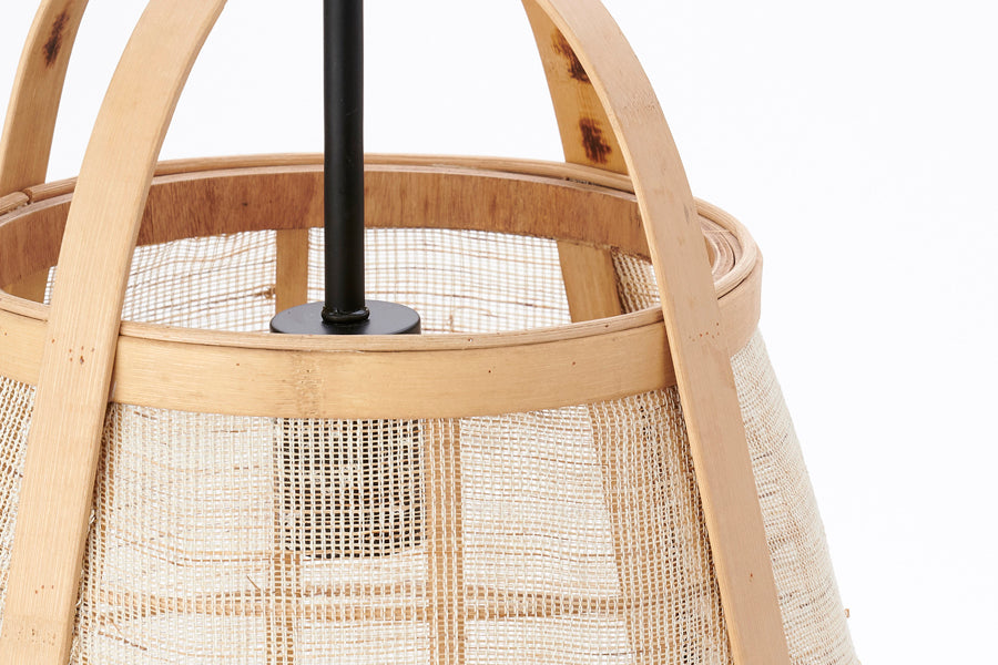 Hanging lamp 32x44 cm JACINTO natural