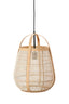 Hanging lamp 38x50 cm JACINTO natural