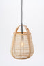 Hanging lamp 38x50 cm JACINTO natural