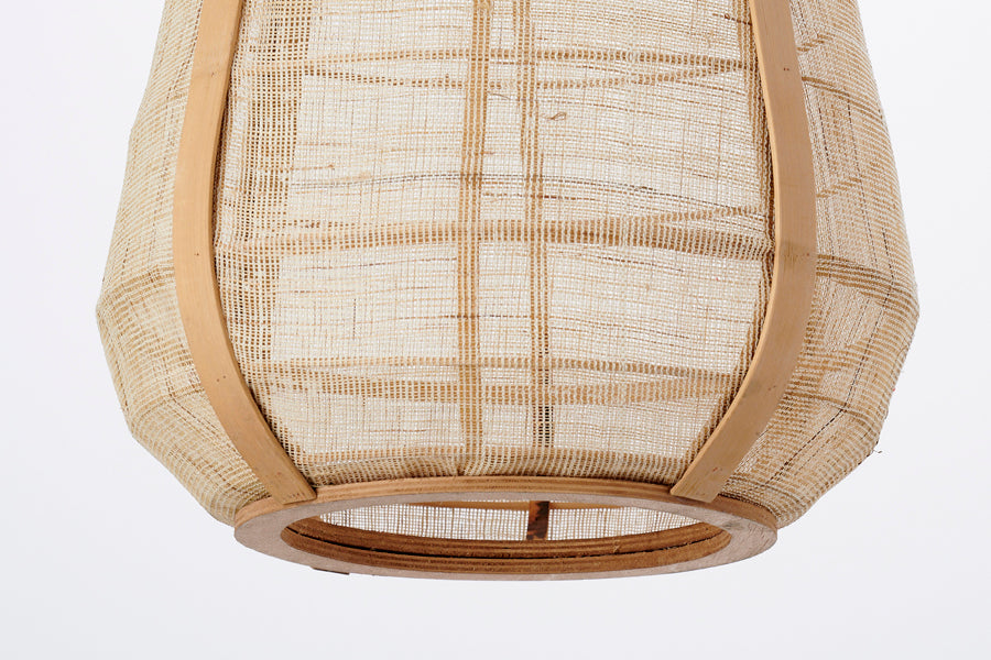 Hanging lamp 38x50 cm JACINTO natural