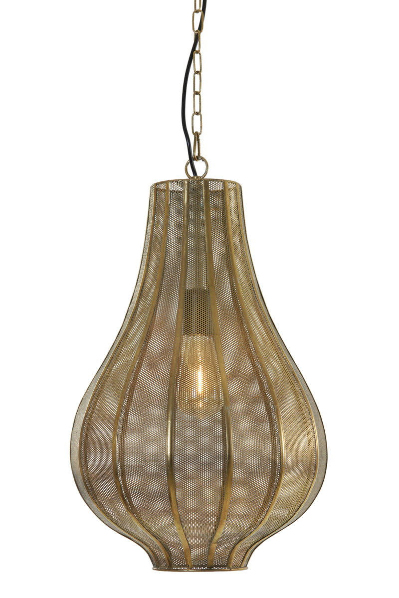 Hanging lamp 33x55 cm MICHA gold