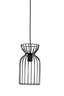 Hanging lamp 18x34 cm LAZAR matt black