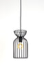Hanging lamp 18x34 cm LAZAR matt black