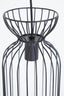 Hanging lamp 18x34 cm LAZAR matt black