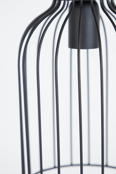 Hanging lamp 18x34 cm LAZAR matt black