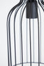 Hanging lamp 18x34 cm LAZAR matt black