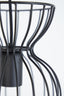 Hanging lamp 18x34 cm LAZAR matt black