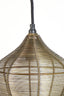 Hanging lamp 5L 100x20x122 cm ALVARO antique bronze