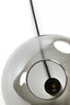 Hanging lamp 4L 114x20x120 cm SUBAR matt black+smoked glass