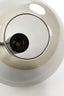 Hanging lamp 4L 114x20x120 cm SUBAR matt black+smoked glass