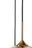 Hanging lamp 3L 40x160 cm MAYSON glass gold-clear+gold