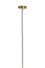 Hanging lamp 30 cm MEDINA antique bronze+glass matt white