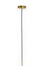 Hanging lamp 40 cm MEDINA antique bronze+glass matt white
