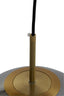 Hanging lamp 40 cm MEDINA antique bronze+smoked glass