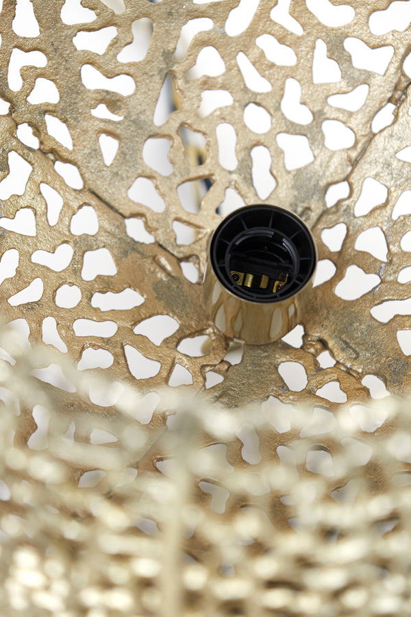 Hanging lamp 39x38 cm SINULA gold