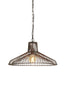 Hanging lamp 65x37 cm KASPER antique copper