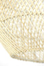 Hanging lamp 46x39 cm CHARITA rattan natural