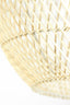 Hanging lamp 60x43 cm CHARITA rattan natural