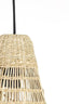 Hanging lamp 20x52 cm LATIKA seagrass natural