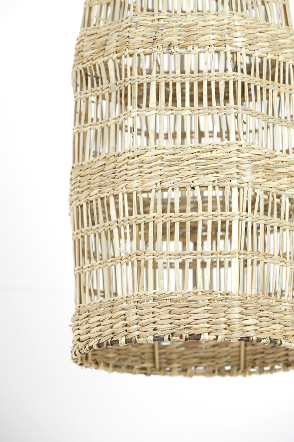 Hanging lamp 20x52 cm LATIKA seagrass natural